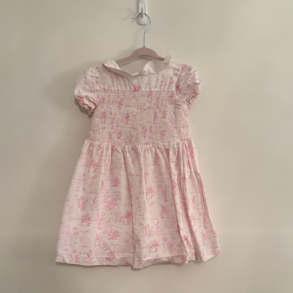 Janie and Jack Pink Floral Kids Dress